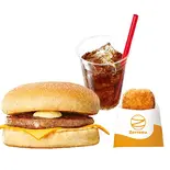 【モーニングセット】ソーセージマフィン Sausage Muffin Set（ゼッテリア ZETTERIA 福岡新天町店）