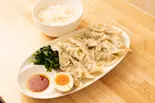 W肉汁水餃子定食(12個)（東京極上白湯 反町店）