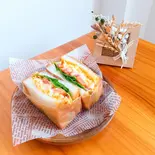 米粉食パンのたまごサンド（shaleamie）