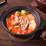 番茄生滚嫩牛肉米线Tender Beef and Tomato Rice Noodle Soup柔らかい牛肉のトマトスープ米線（天府李米線 TINA'S NOODLE KITCHEN）