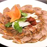 自家製牛スネ肉の冷菜（聚楽飯店）
