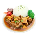 牛バラ肉五目あんかけご飯（喜家酒館）