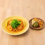 ぷりぷり海老とレモンの冷製エビクリームソース<パン3個付き>（鎌倉パスタ シャポー本八幡）