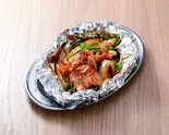 豚バラキムチ炒め（尼崎焼そばセンター）