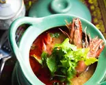 SP1トムヤムクン/Spicy ＆ Sour Shrimp Soup with Thai Herbs/ต้มยำเกุ้ง（タイ・アヨタヤ 立川本店）