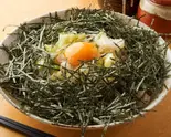 のりのりたまご吉田のうどん(冷やし) Yoshida Udon Noodles with Seaweed ＆ Egg (Chilled)（自家製麺 うどん 五葵(ITSUKI)）
