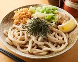 讃岐うどん(冷やしぶっかけ) Sanuki Udon Noodles (Chilled with Egg)（自家製麺 うどん 五葵(ITSUKI)）