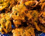 野菜天ぷら(6ピース) Vegetables pakauda（ゴクルインドレストラン福大前Gokul Indianrestaurant）