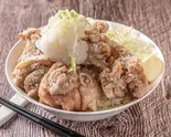メガ盛りおろしからあげ丼（【めちゃくちゃ旨い‼】メガ盛りからあげ丼 まんぞく屋 名楽町店）