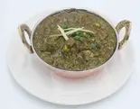 ほうれん草チキン(Sag Chicken)（INDIAN HALAL RESTAURANT NEW MAHARAJA）