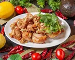 フライドガーリックチキンFried garlic chicken（ダンネバード）