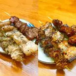 ジャンボ串3本盛り（串屋横丁浅草橋2号店）