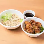 唐揚げ丼セット（うちそば 芝浦二丁目店）