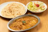 ポロッタとチキンカレー Porotta and Chicken Curry（KERALA INDIAN RESTAURANT）