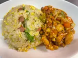 ゴンバオジーディンチャーハン丼(宫保鸡丁)（康楽）