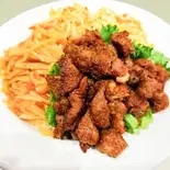 ラム肉丼/烧烤羊肉串盖饭/ Lamb Shashlik（晧月麻辣湯）