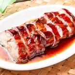 蜜汁叉燒 /Honey glaced barbecued pork, Char-siu /香港風直火焼きチャーシューハニーソース。(香港飲茶点心厨房)