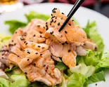 棒棒鶏サラダ（麻辣王豆腐）