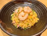 手作り海老焼きめし Homemade Shrimp Fried Rice（焼き鳥 お持ち帰り専門店 すがもと）