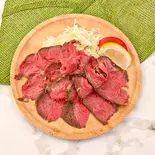 おつまみローストビーフ(大盛り麺や 日木うどん 平岸店)