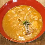 お蕎麦屋さんのカレー丼（食事処さざなみ）