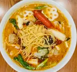 野菜と春雨のマーラータン(中華料理 華宴)