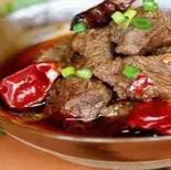 四川家常红烧牛肉(麻辣牛肉煮込み)（友誼食府）