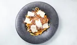 道産牛とモッツアレラチーズのボロネーゼ（Cosi Cosi）