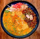 ラムキーマ＆梅香るチキンカレー（スパイスカレー6時間）