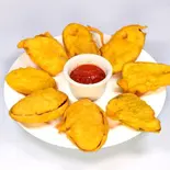 野菜の天ぷら・Vegetable Pakoda（MAYAレストラン）