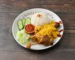 Nasi Bebek Kremes ダッククリスピープレート(CINTA JAWA CAFE 秋葉原店)