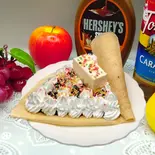ブルーベリーレアチーズケーキ(クレープ★ふる~る)