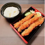 エビフライ定食（生そば 入船）