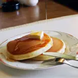 ホットケーキ(なかおか珈琲中之島)