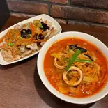 200円 割引 ！！ チャンポン + タンスユク(小) セット！！！（香港飯店0410 大阪鶴橋店）