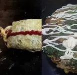 豚玉+オムそば（お好み焼きフジ）