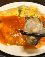 台湾牡蠣オムレツ（マダムリン台北）