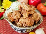 メガ盛あご出汁唐揚げ丼（贅沢極み唐揚げ あご家）