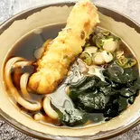 ちくわ天うどん（屋台カフェ滑車）