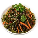 昆布の細切り和え（一頭板面）