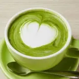 抹茶ラテ(ホット)（宮内珈琲）