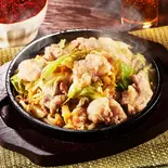 特上ホルモン鉄板 1.5人前（博多名物！旨辛鉄板焼肉 中洲亭 なんば店）