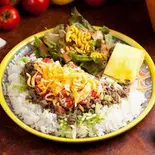 タコライスコンボ Taco Rice Combo（Cafe EL DOMINGO）