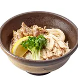 牛肉と蒸し鶏の胡麻だれぶっかけうどん(並)（讃岐製麺 東淀川大桐店）