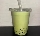タピオカ抹茶ミルク(たこやき くらうん)