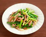 豚肉とにんにんの芽炒め（焼きビーフン川龍）