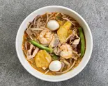 【米線】人気トッピング麻辣米線(ミーシェン)（【カラシビ薬膳スープ春雨】麻辣中毒 高円寺 MALA-HOLIC KOENJI）