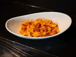 タコソースのトマトパスタ(生パスタ)(はなゆ)
