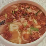 福建風豚肉入りスープ 肉滑粉（台湾料理 金彩）