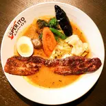 エスパーのフライドポークカリー(札幌スープカレー専門店 エスパーイトウ 北22条店)